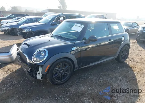 2012 Mini Cooper S из США, поврежденный, VIN WMWSV3C54CTY17717